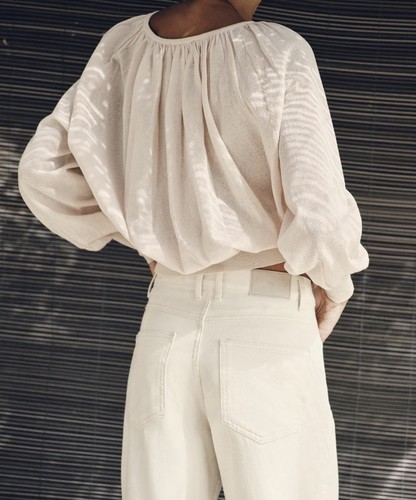 Zara bluse bootsausschnitt - zara, m.