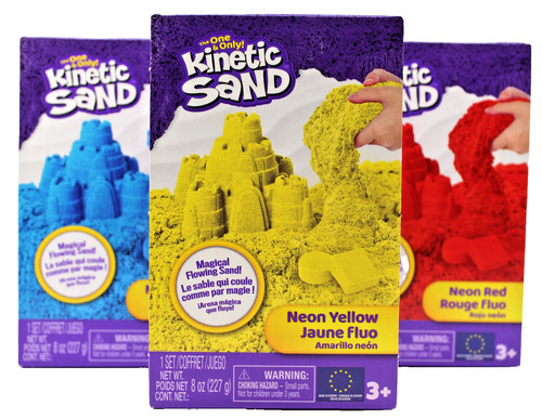 Kinetic sand den neon - in,