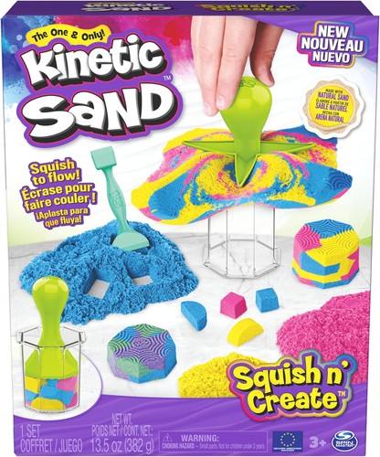 Kinetic sand squish create - squish, n