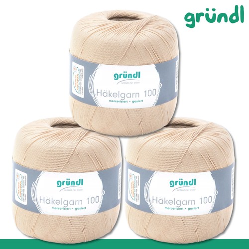 Gründl 100 g häkelgarn - 3, x