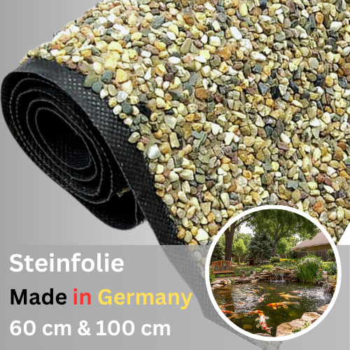 Steinfolie sandfarben pvc - steinfolie,